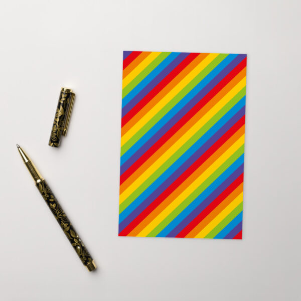 Rainbow Postcard