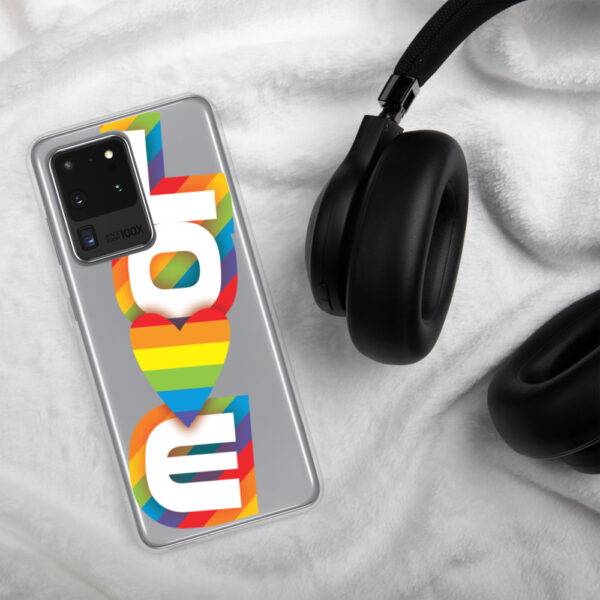 Love Heart Rainbow Samsung Case