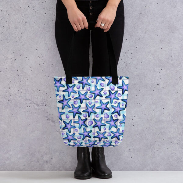 Starfish & Seashells Tote Bag