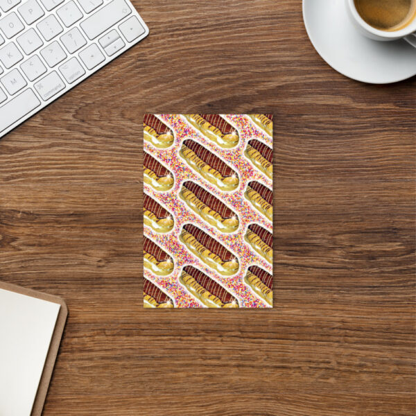 Chocolate Éclair Postcard