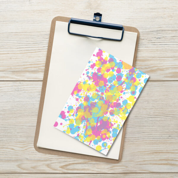 Splat Postcard