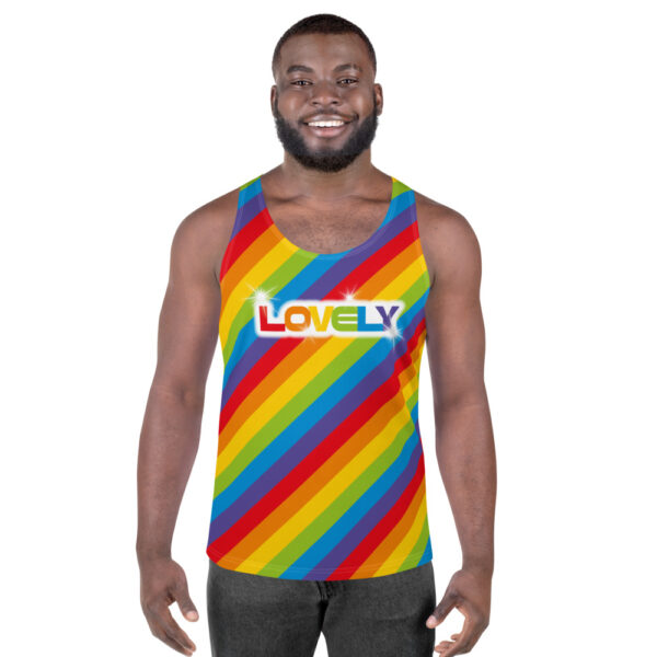 Lovely Rainbow Men's Tank Top