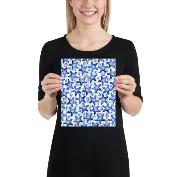 Starfish & Shells Poster
