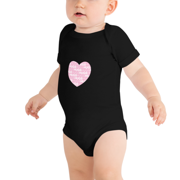 Hugs In A Heart Baby Grow